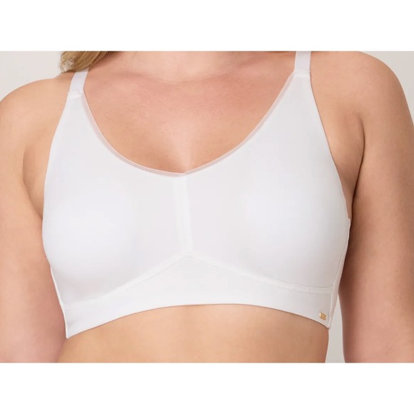 Bali Other - Bali White Cotton Collection Wireless Bra #DF8130 Womens 3XL NEW NWT